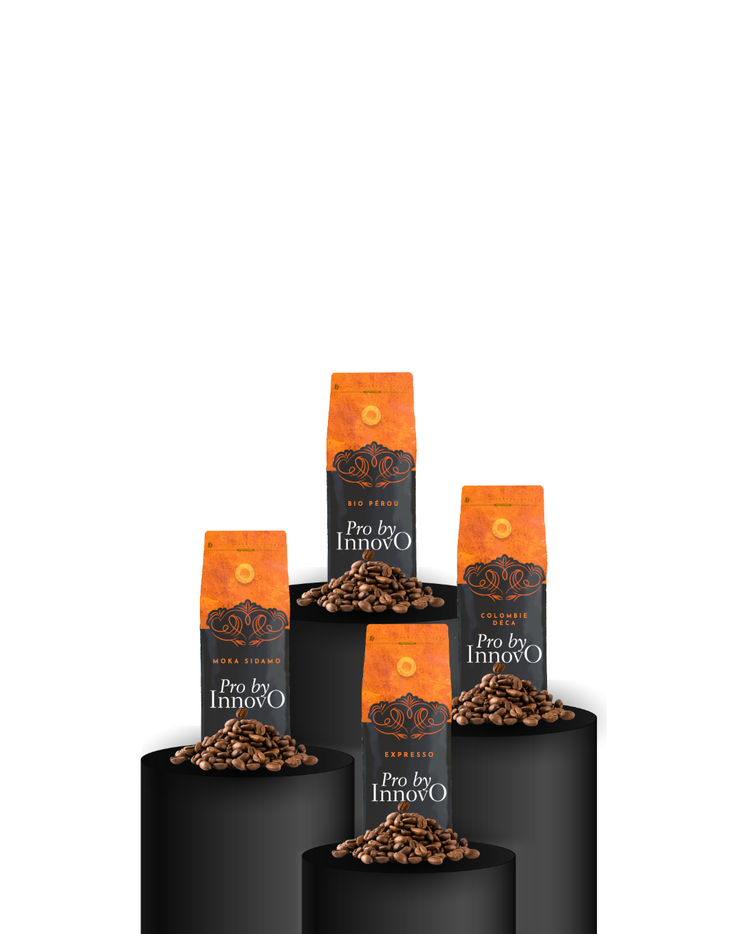 POST PRO BY INNOVO | Pro by InnovO Notre gamme de cafés en grain sur votre lieu de travail Woippy